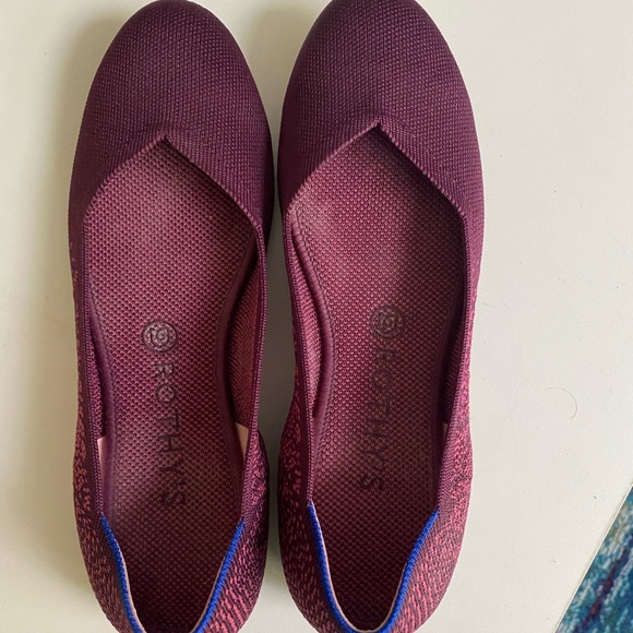 Rothy’s Fig Python Flat size 9.5 - Picture 1 of 5